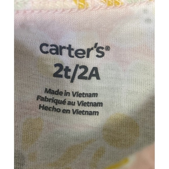 Marigold Floral Cap-Sleeve A-Line Dress Baby Girls Size 2T - Picture 5 of 8